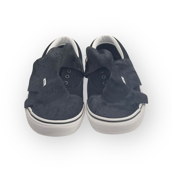 HTF: new Vans ™ ®✌︎︎ Origami Calf Hair Skate Shoes Sneaker ✌︎︎ Black Suede ✌︎︎ - Picture 9 of 16